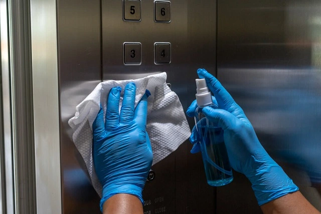 How to Properly Clean & Disinfect Commercial Elevators