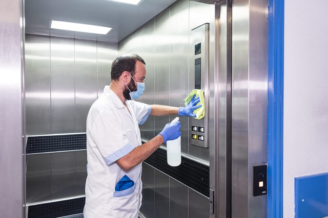 Effective Methods for Thoroughly Cleaning and Disinfecting Commercial Elevators